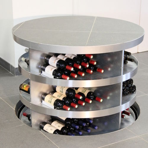 Cantinetta installazione libera - ABERMOVE/RJB HOME - in metallo / in vetro