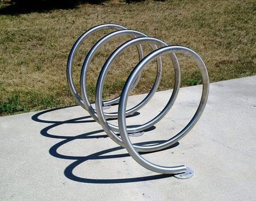Rastrelliera per biciclette a pavimento - COIL - PARIS Site Furnishings - Outdoor Fitness - per spazi pubblici / in acciaio / professionale