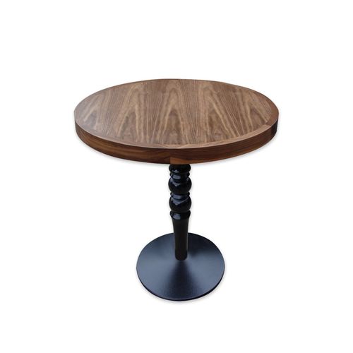 Tavolo da bistrot classico - VUNO - Lugo UK - in legno / rotondo / con base centrale