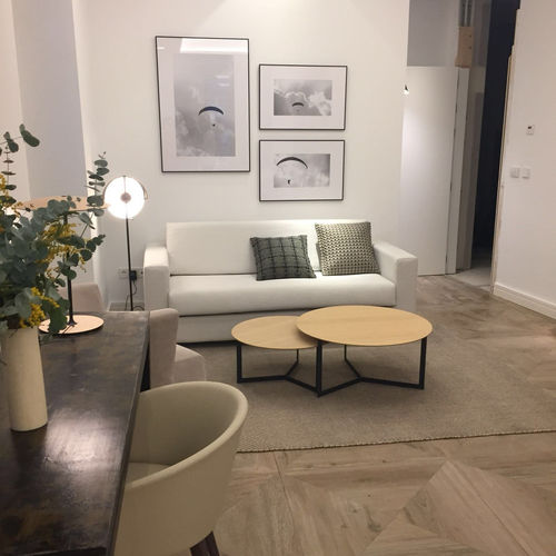 Tavolino basso contemporaneo - LAIA - Casual Home & Contract - in rovere / in faggio / in melaminico