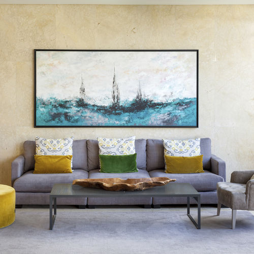 Tavolino basso contemporaneo - TILA - Casual Home & Contract - in legno / con supporto in acciaio inossidabile / rettangolare