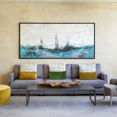 Divano contemporaneo - CORINO - Casual Home & Contract - da sala / in tessuto / grigio