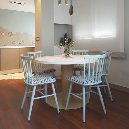 Tavolo contemporaneo - KANGE - Casual Home & Contract - in rovere / in faggio / in acciaio