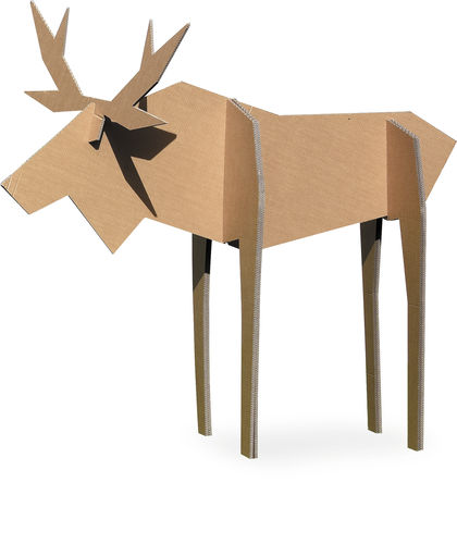 Scultura in MDF - ALCE - Casual Home & Contract - da esterno / per uso contract
