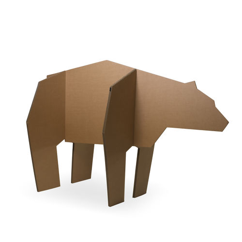 Scultura in tessuto - BEAR - Casual Home & Contract - in MDF / da esterno / per uso contract