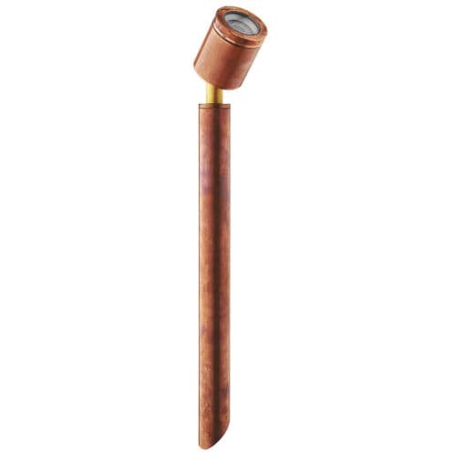 Lampioncino da giardino - POLE SPOT - HUNZA Lighting - contemporaneo / in alluminio / in acciaio inossidabile