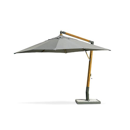 Ombrellone rotondo - HOLIDAY  - GOSS Outdoor - laterale / in tela