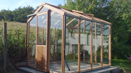 Serra da giardinaggio - EVOLUTION SIX  - Alton greenhouses - a campata / con struttura in alluminio / con struttura in legno