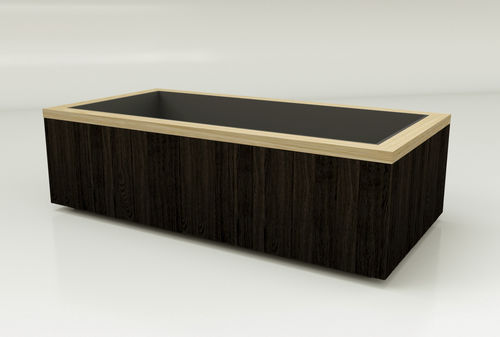Fioriera in legno di latifoglie - 7 - CHRIS NANGLE - rettangolare / contemporanea / per spazi pubblici