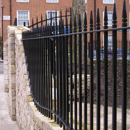 Recinzione a sbarre - WESTMINSTER  VERTICAL - ALPHA RAIL - da giardino / in metallo / classica