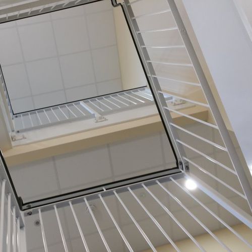 Ringhiera in metallo - ALPHA RAIL - per balaustra / da interno / per scala