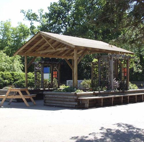 Copertura per spazi pubblici - OUTDOOR CLASSROOMS - SETTER PLAY