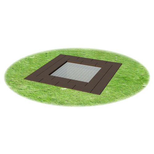 Trampolino per parco giochi - WICKSTEED - quadrato / da esterno