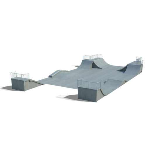 Skatepark in calcestruzzo - DESIGN 4 - WICKSTEED