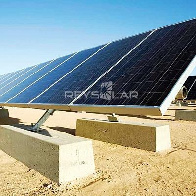 Sistema di montaggio a terra - CONCRETE BALLAST - Xiamen Ruiye New Energy Co.,Ltd - solare / per applicazioni fotovoltaiche