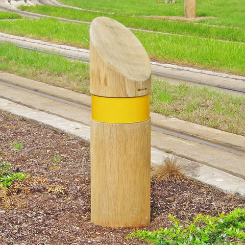 Dissuasore di sicurezza - Woodscape. - fissa / in legno / alta
