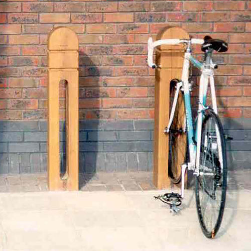 Rastrelliera per biciclette a pavimento - Woodscape. - per spazi pubblici / in legno / professionale
