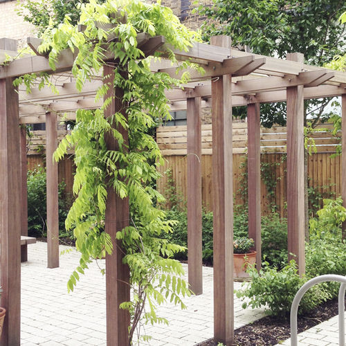 Pergola autoportante - Woodscape. - in legno / FSC