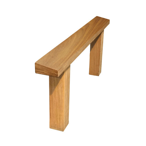 Panca per spazi pubblici contemporanea - PERCH - Woodscape. - in legno / su misura / seduto-in piedi