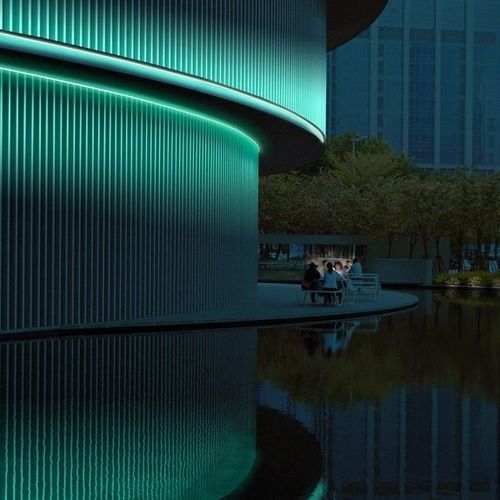 Striscia luminosa LED RGBW - AQUA DELTA - Holectron - IP67 / in cristallo / a tenuta stagna