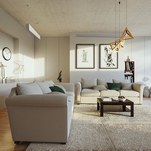 Luce a sospensione - MINIAX - Holectron - LED / lineare / angolare