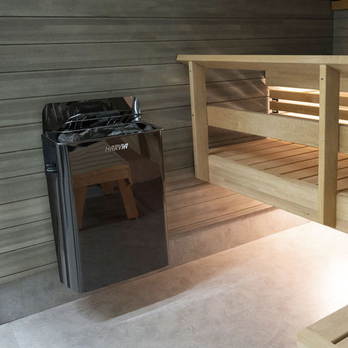 Stufa per sauna elettrica - THE WALL - Almost Heaven Saunas - 5 kW...10 kW / da parete / in metallo
