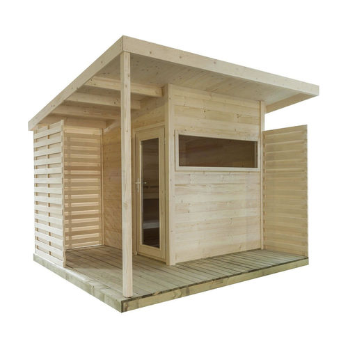 Sauna per uso residenziale - TIMBERLINE  - Almost Heaven Saunas - in legno / in vetro temprato / per esterni