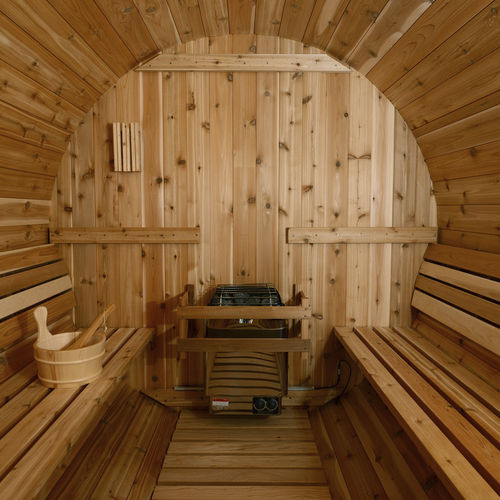 Sauna per uso residenziale - LEWISBURG  - Almost Heaven Saunas - in legno / in vetro / per interni