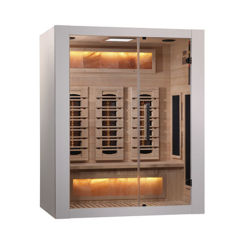 Sauna infrarosso lontano - HAR-800 - Almost Heaven Saunas - per uso residenziale / in vetro temprato / da interno