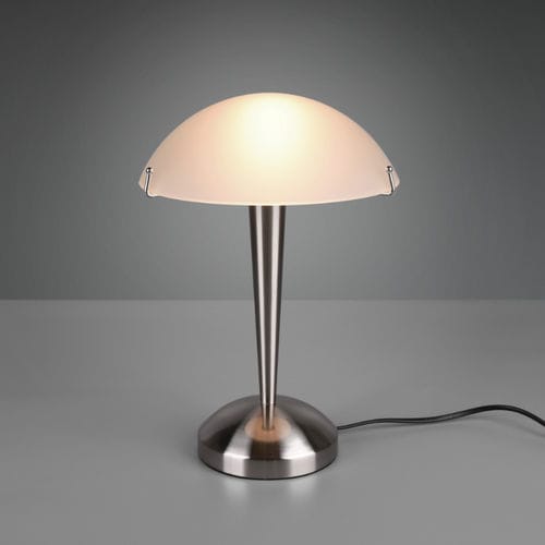 Lampada da comodino - PILZ II - TRIO Leuchten GmbH - in metallo / in vetro / contemporanea