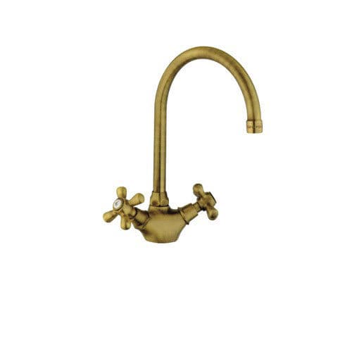 Miscelatore doppio comando per lavabo - 0700 - MORELLI S.A.S. - da appoggio / in ottone / da interno