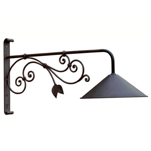 Applique classica - FABRIANO 2 - MORELLI S.A.S. - da giardino / in ferro modellato / conica