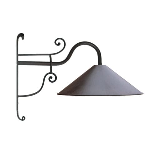 Applique classica - SATURNIA 2 - MORELLI S.A.S. - da giardino / in ferro modellato / conica
