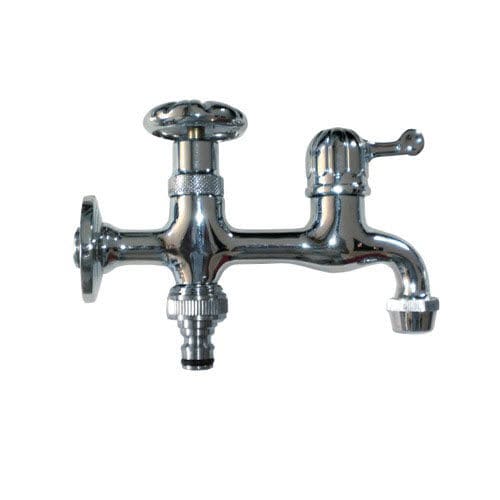 Rubinetto per fontanella - DOUBLE K - MORELLI S.A.S. - da parete / in ottone cromato / da giardino