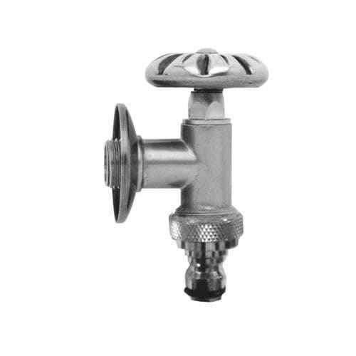 Rubinetto per fontanella - IDRO K - MORELLI S.A.S. - da parete / in ottone cromato / da giardino