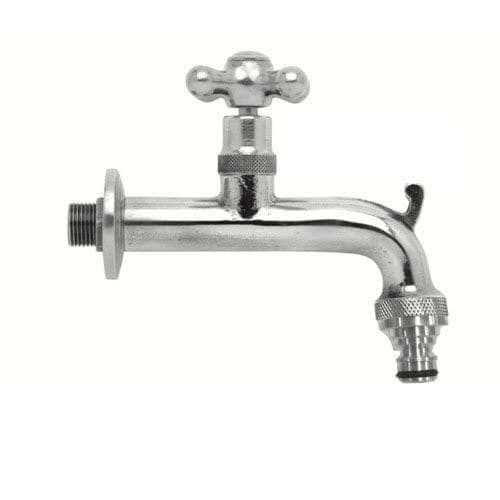 Rubinetto per fontanella - PLENTY K - MORELLI S.A.S. - da parete / in ottone cromato / da giardino