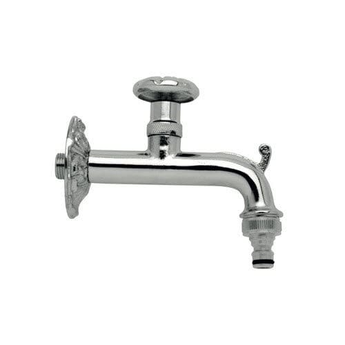 Rubinetto per fontanella - REGNO K - MORELLI S.A.S. - da parete / in ottone cromato / da giardino