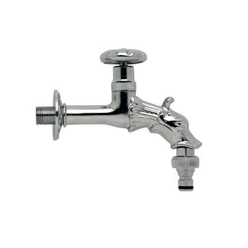 Rubinetto per fontanella - RINASCIMENTO K - MORELLI S.A.S. - da parete / in ottone cromato / da giardino