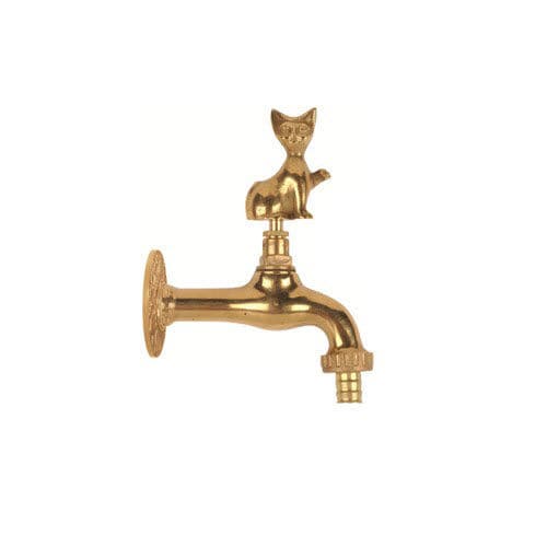 Rubinetto per fontanella - GATTO - MORELLI S.A.S. - da parete / in ottone / da esterno