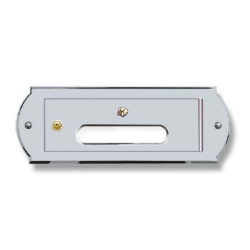 Buca delle lettere in ottone - PLMORORP/K - MORELLI S.A.S.