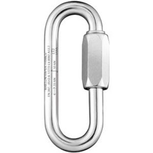 Anello rapido ovale - LARGE OPENING EN - Peguet & Cie - in acciaio zincato / in acciaio inossidabile