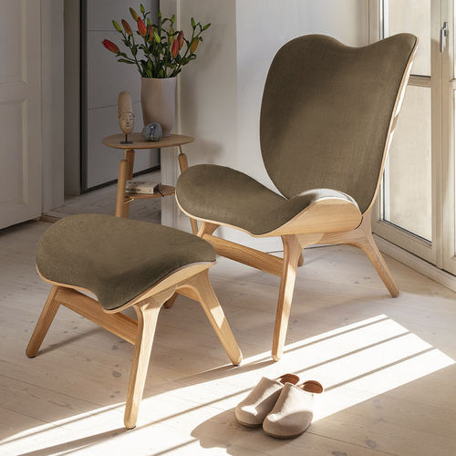 Ottomana contemporanea - A CONVERSATION PIECE  - Umage - in pelle / in rovere / in legno compensato