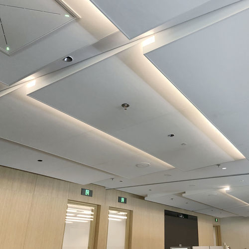Controsoffitto in tessuto - ATY Group (Aust) Pty Ltd - a quadrotte / in pannelli / per sala da pranzo