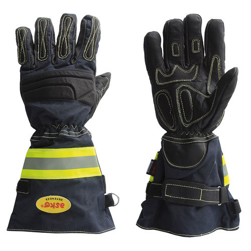Guanto ignifugo - 603549-0 - Aslö GmbH - in tessuto / in Kevlar® / in pelle