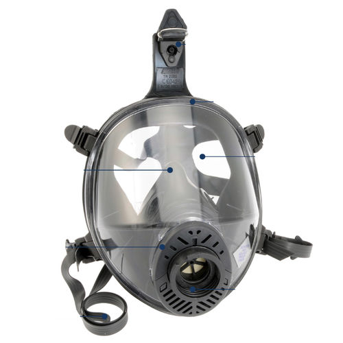 Maschera di protezione - TR2002 CL3 - Spasciani