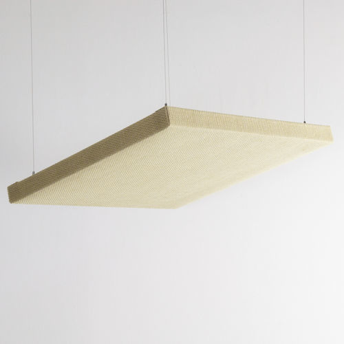 Baffle acustico in tessuto - Culture iN - in resina / da soffitto / da appoggio