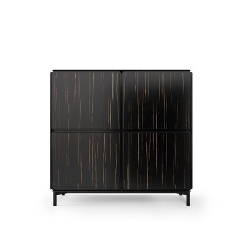 Credenza design - BARBICAN 1 - Praddy Unipessoal lda - in metallo / in acciaio / con ripiano