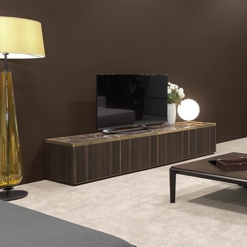 Supporto per TV da terra contemporaneo - EMPIRE - Praddy Unipessoal lda - con supporto per lettore DVD / in metallo / in marmo