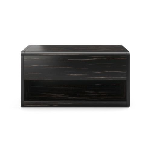 Comodino contemporaneo - ARC I - Praddy Unipessoal lda - in legno / con supporto in legno / rettangolare