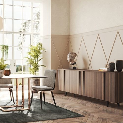 Credenza moderna - ORCHESTRA - Praddy Unipessoal lda - in legno / con cassetti / con ante battenti